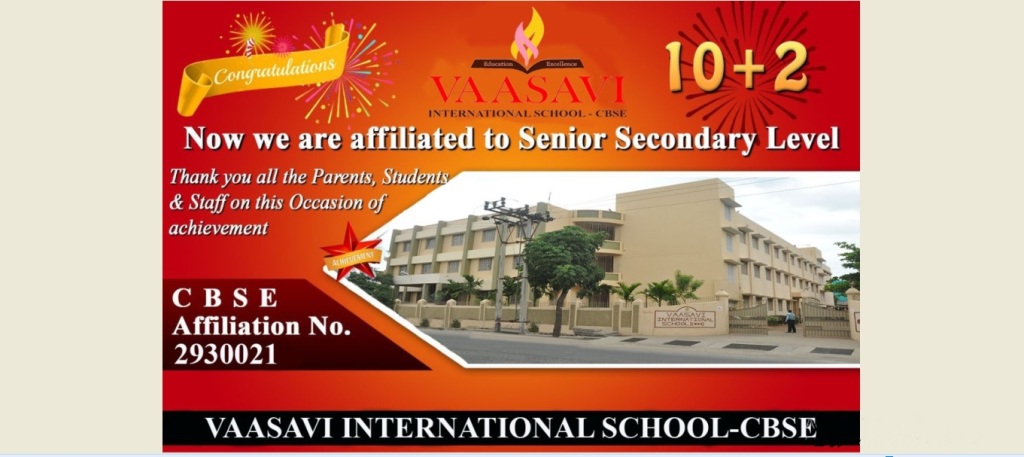 vassavi Admission Poster